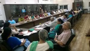 Participants of the National Consultation on "Impact of Religion and Culture on Women's Empowerment – An Indian Perspective" at Hyderabad, southern India. (Provided photo)