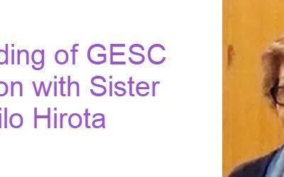 Recording of GESC Session with Sr. Filo Hirota