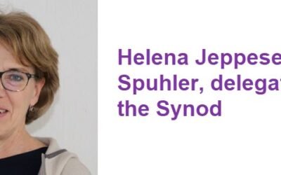 Listen to recording and read the report of Helena Jeppesen-Spuhler, delegate to the Synod