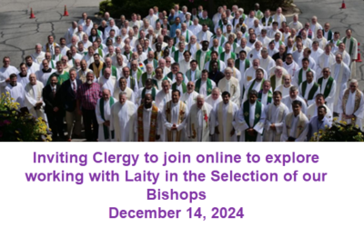 An Invitation For All Clergy